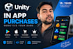 integrate in app purchases and subscriptions in unity games