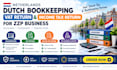do dutch bookkeeping, vat return and income tax  return for zzp business