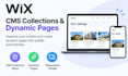 create  cms collections and dynamic content pages