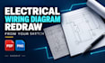 redraw electrical wiring diagrams from your sketches