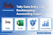 do tally data entry accounting gst work and bookkeeping