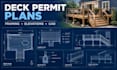 draw deck permit plans, framing plans and cad construction drawings