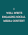 write engaging social media content
