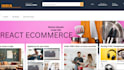 build a responsive ecommerce website with react, tailwind css