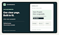 build a responsive one page website with HTML CSS and javascript