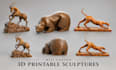 create 3d printable sculptures and figurines