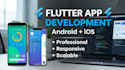 develop a flutter app for android and ios