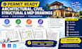 create architectural civil and structural engineering mep drawings in tx, fl, mo