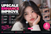 upscale, enhance and improve your low resolution images