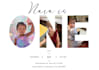 design aesthetic baptism invitation, birthday and baby shower invite