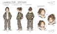 design a childrens book character turnaround pose and expression sheet
