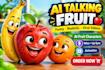 create a funny ai talking fruit video with voice and animation