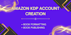 setup amazon kdp kindle direct publishing