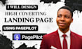 design a high converting landing page using pagepilot
