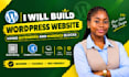 build wordpress website using gutenberg and kadence blocks