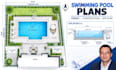 design swimming pool permit drawings, construction plans and site plans