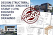 design structural engineer engineer stamp civil engineer permit drawings