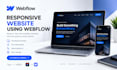build a responsive website using webflow