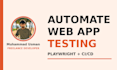 automate your web app testing with playwright and ci cd