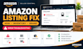 do amazon listing error fixing inventory asin issue brand approval guidance