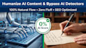rewrite your ai generated blog posts into humanize