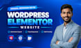 build wordpress elementor website with elementor pro expert solutions