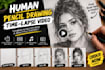 make a time lapse process video of your portrait drawing
