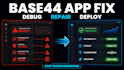 be base44 expert base44 app debugging base44 bug fixing base44 app deployment