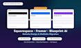 squarespace design framer blueprint ai multisite migration website development