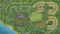 design vector map, resort map, festival map and campground map