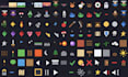 design 2d pixel art asset pack