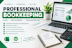 manage your bookkeeping, data entry and bank reconciliation