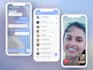 do whatsapp clone app snapchat clone app tiktok clone app, social media chat app