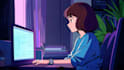 create amazing lofi loop animation video