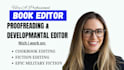 proofread edit your cookbook epic military fiction books as developmental editor
