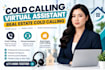 cold calling, virtual assistant, cold caller real estate cold calling
