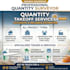 precise quantity material take off