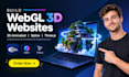 build webgl 3d websites 3d animated spline 3d threejs interactive website