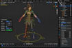 3d character modeling 3d rigging blender rigging facial rig full body rig vtuber
