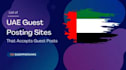 post your 1 article uae, gcc sites general and automobile
