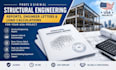 prepare USA structural engineering report, engineer letter and load calculation