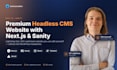build a premium cms website using nextjs and sanity