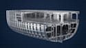 create marine structural, frame and bulkhead construction drawing