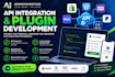 api integration and custom plugin development