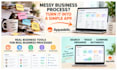 turn your messy business into a simple custom web app