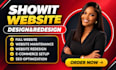 customize showit website showit website redesign showit blog website