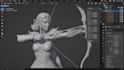rig 3d character model 3d game character animation 3d vtuber characters outfits