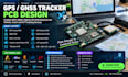 design gps tracker pcb, gnss rf pcb, gps GSM, lte and vehicle tracking pcb