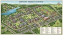 design campus map, school map, university map, wayfinding map and site plan