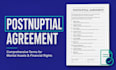provide a comprehensive postnuptial agreement to secure marital assets